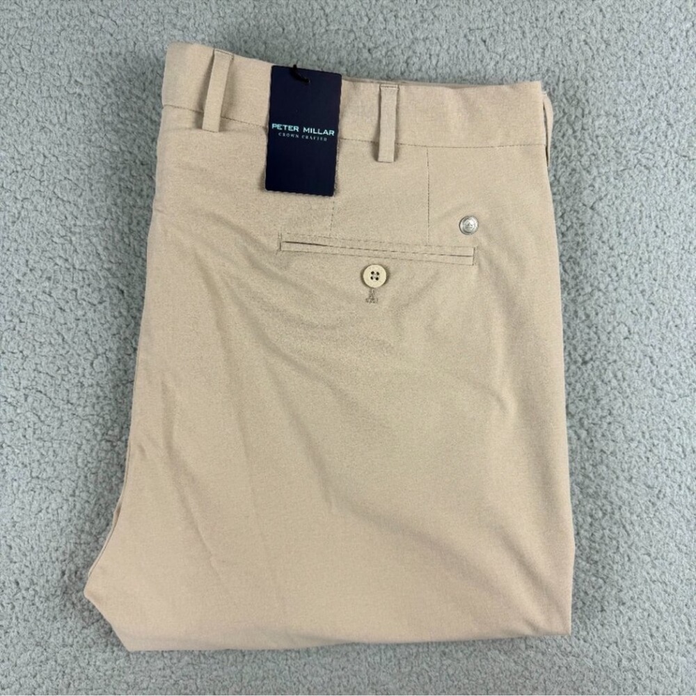 Peter Millar Tan Chinos Classic Style